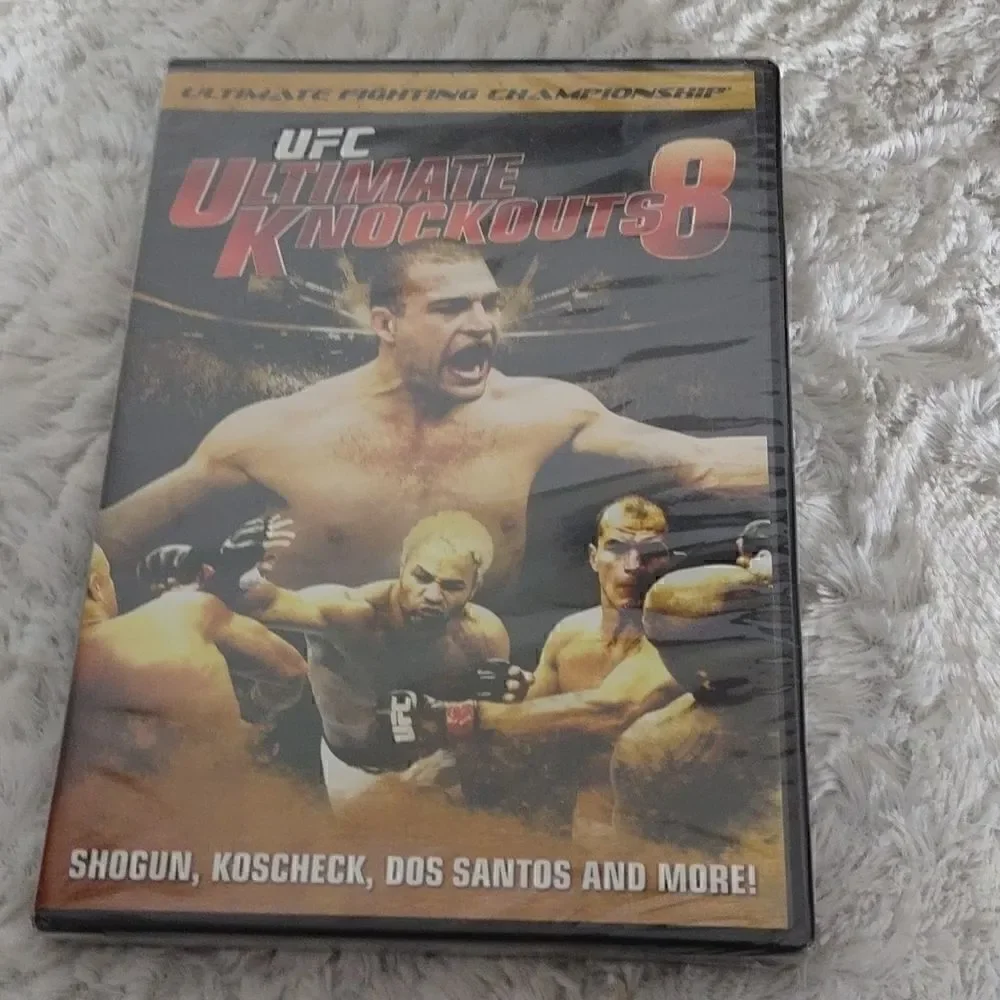 5 New UFC Ultimate Fighting Championship DVDs